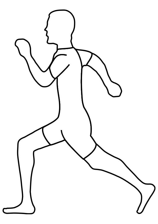 correre Disegno da colorare correre
