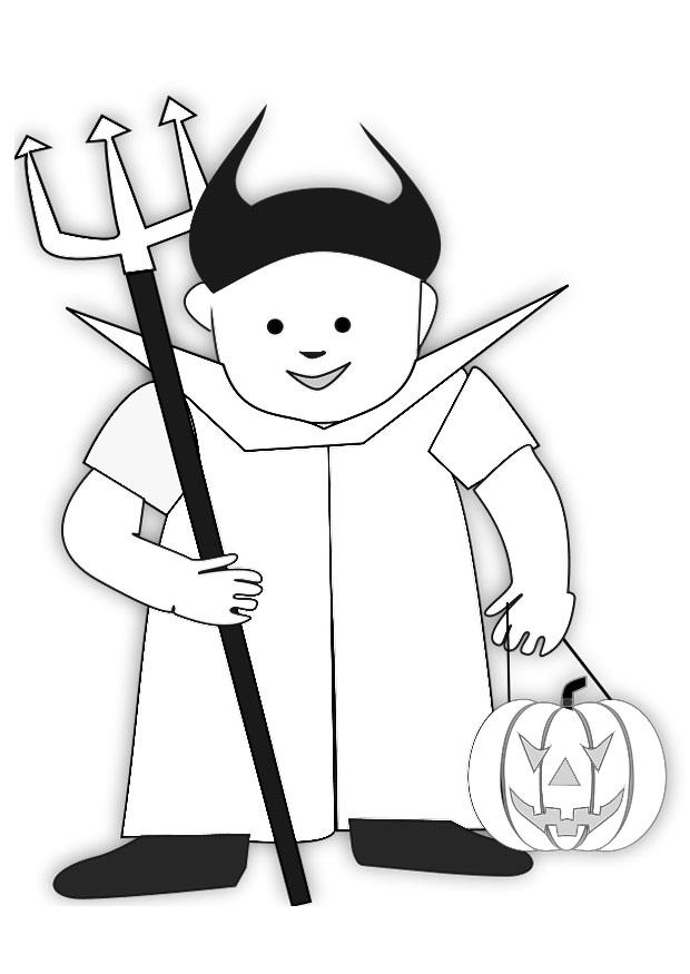 costume da halloween Disegno da colorare costume da halloween