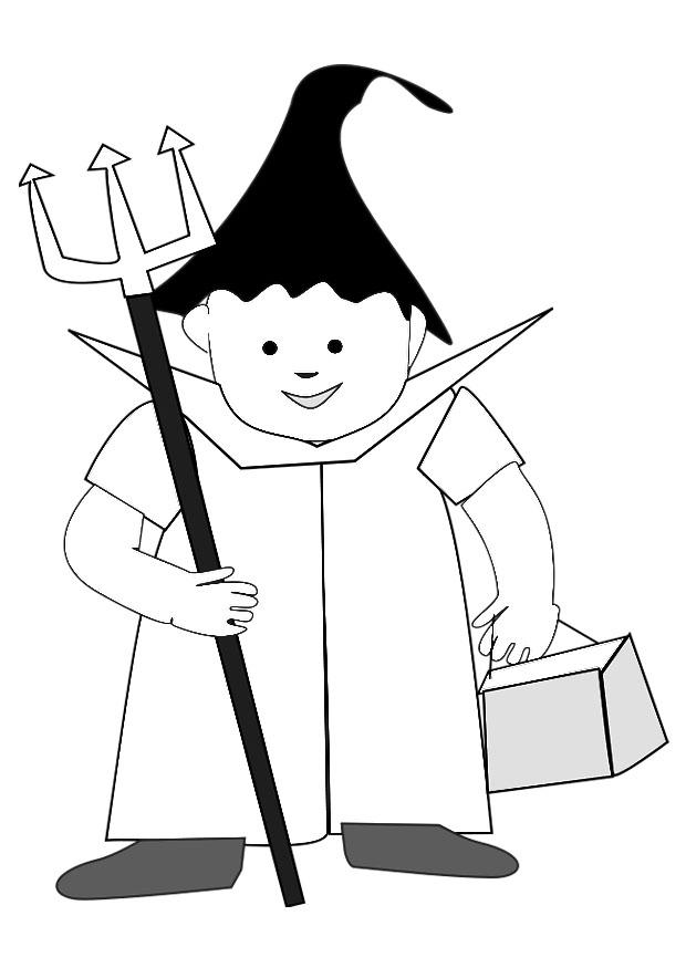 costume da halloween Disegno da colorare costume da halloween