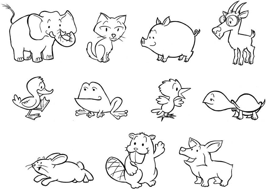 cuccioli Disegno da colorare cuccioli