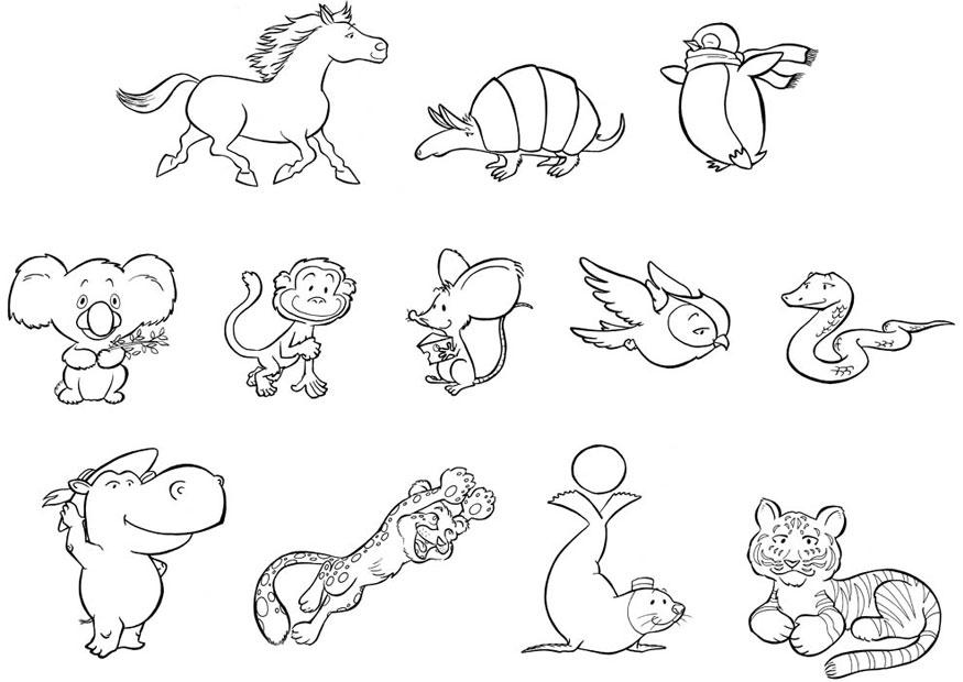 cuccioli Disegno da colorare cuccioli