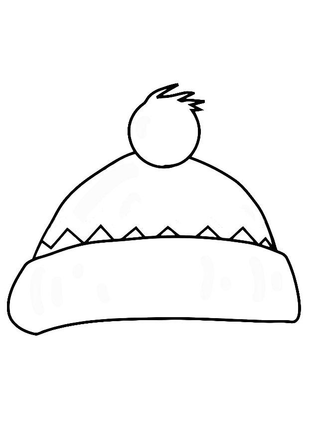 Disegno da colorare cuffia