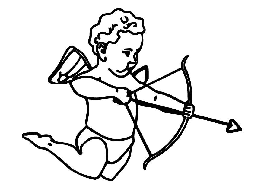 cupido Disegno da colorare cupido