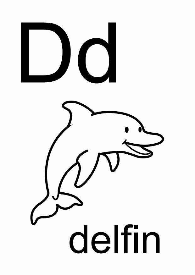 d Disegno da colorare d