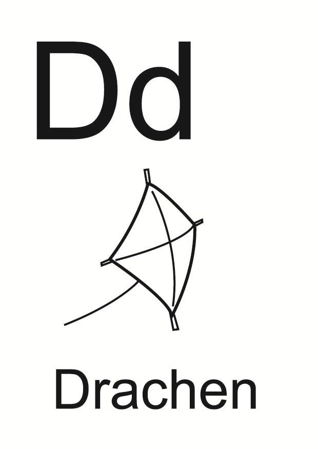 d Disegno da colorare d