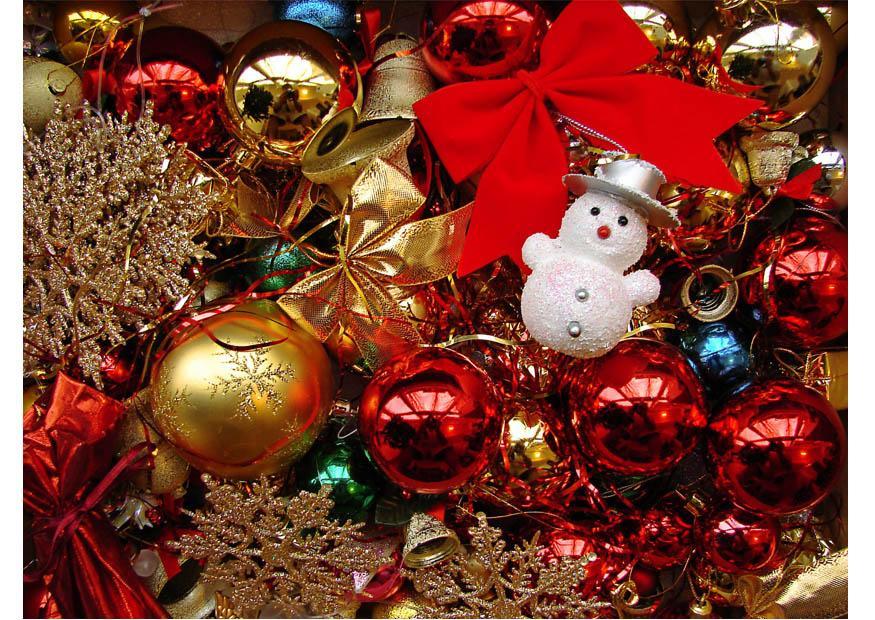 Foto decorazione albero di natale