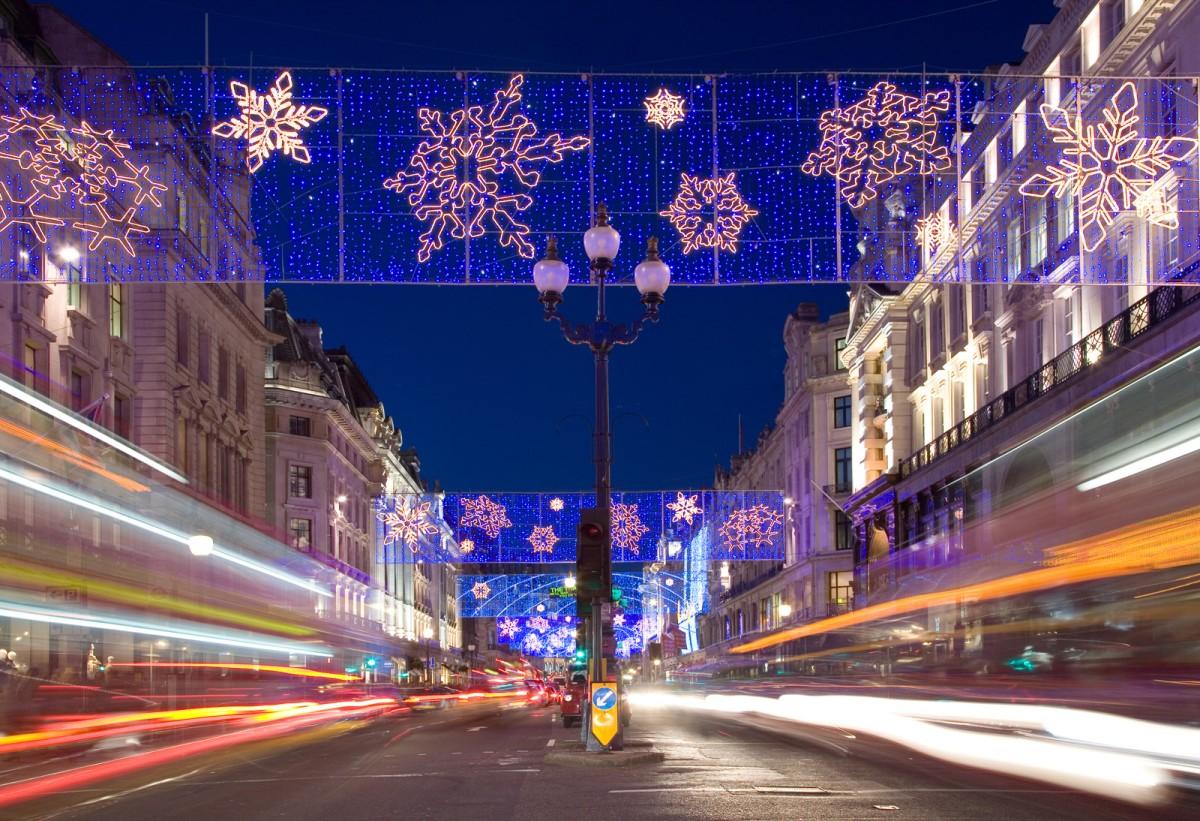 decorazione natalizia - londra Foto decorazione natalizia - londra