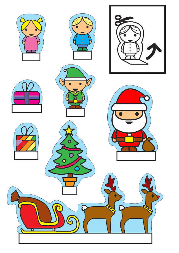 decorazioni di natale da ritagliare Laboratorio creativo decorazioni di natale da ritagliare