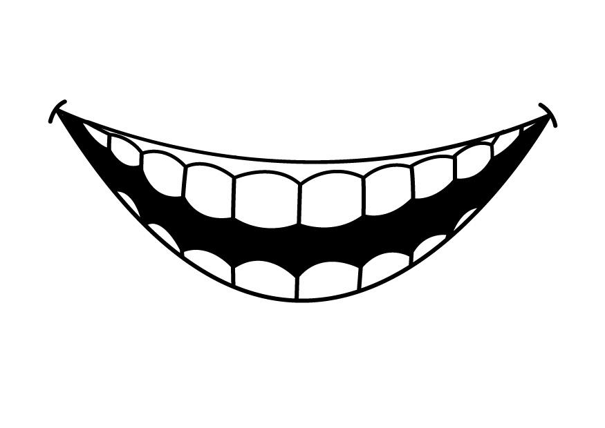 denti Disegno da colorare denti
