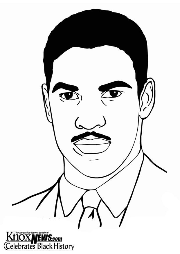 denzel washington Disegno da colorare denzel washington
