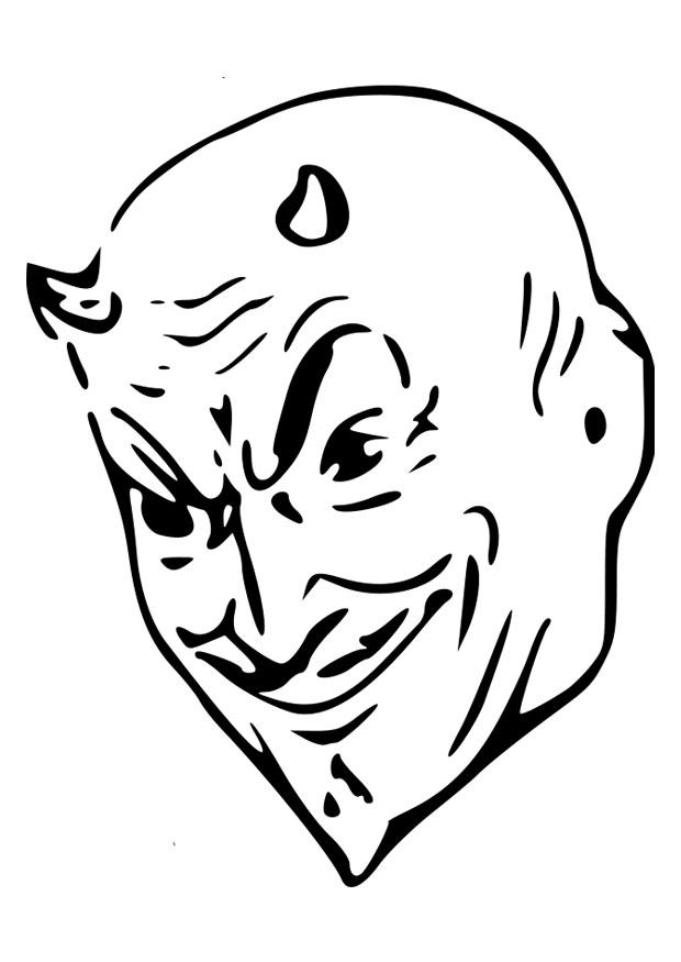 diavolo Disegno da colorare diavolo
