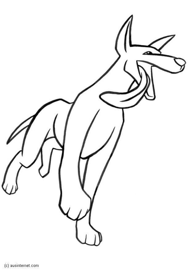 dingo Disegno da colorare dingo