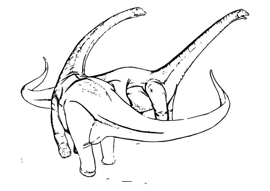 dinosauri Disegno da colorare dinosauri