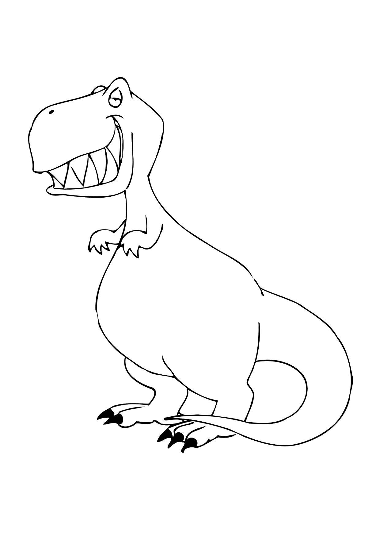 dinosauro Disegno da colorare dinosauro