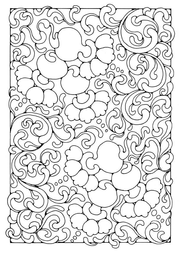 Disegno da colorare addobbi
