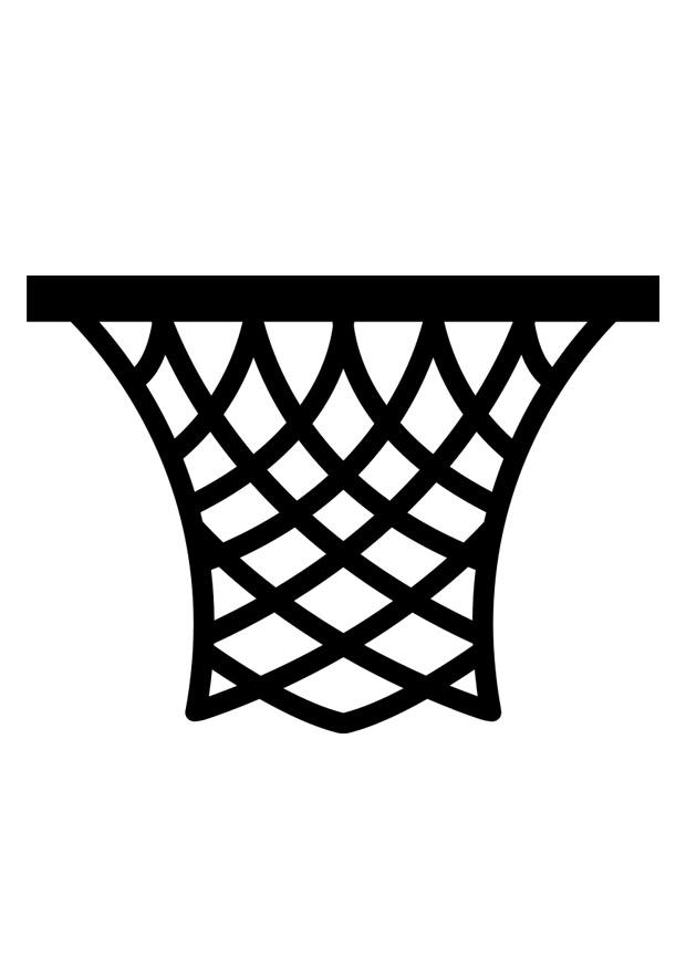 Disegno da colorare basket