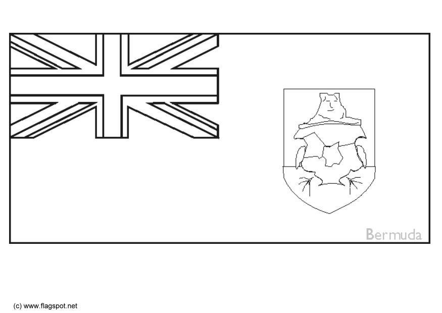 Disegno da colorare bermuda