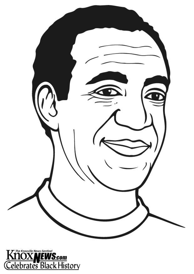 Disegno da colorare bill cosby