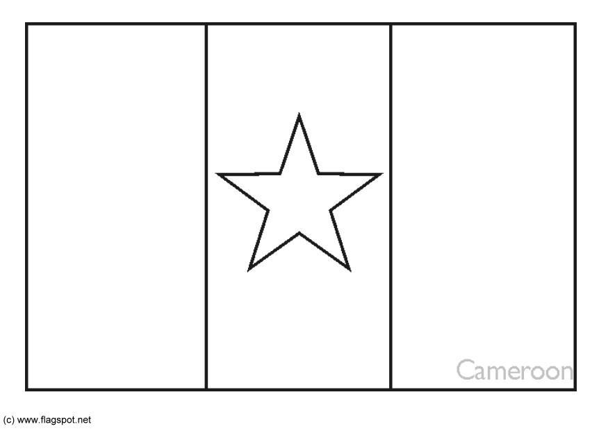 Disegno da colorare camerun