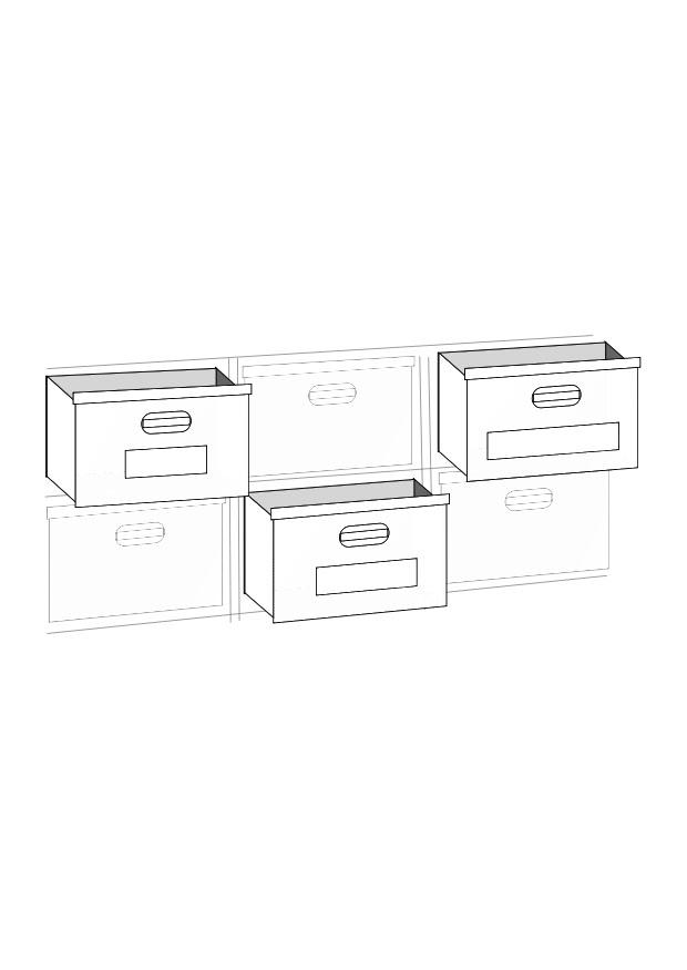 Disegno da colorare contenitori