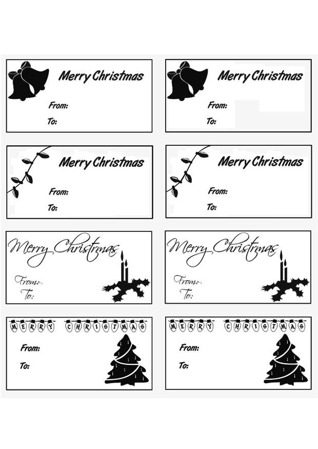 120 pezzi Etichette regalo di Natale, Etichette regalo adesive di Natale per etichettatura, Adesivi con nomi di animali per bambini, Adesivi autoadesi | Leroy Merlin