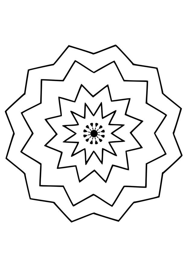Disegno da colorare fiore