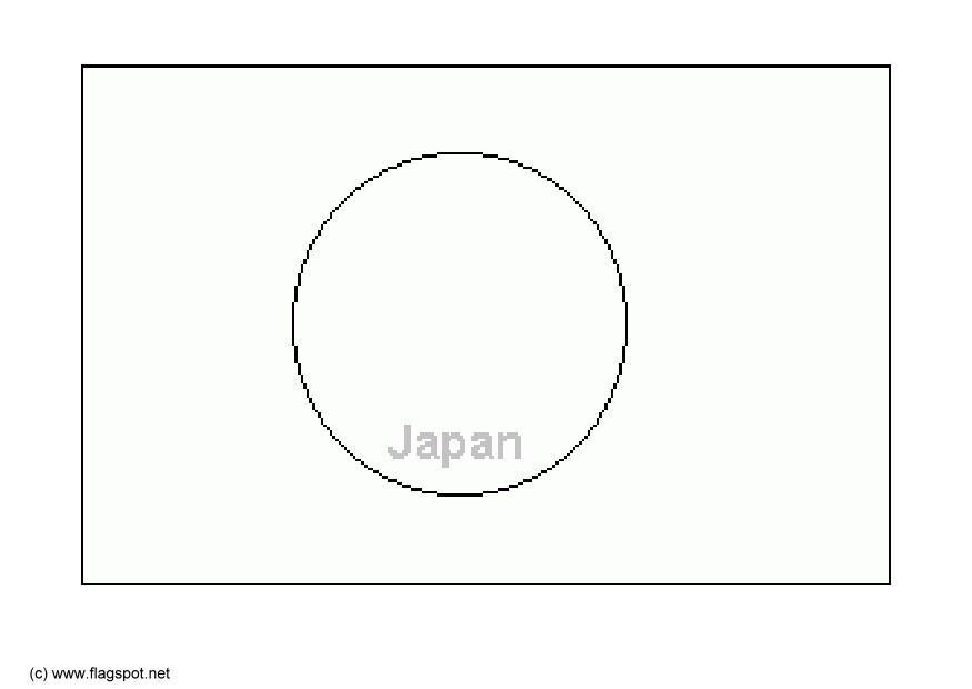 Disegno da colorare giappone