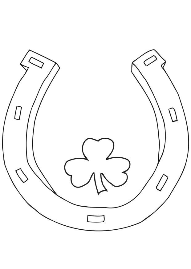 Disegno da colorare giorno di san patrizio