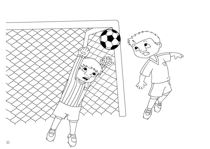 Disegno da colorare gol