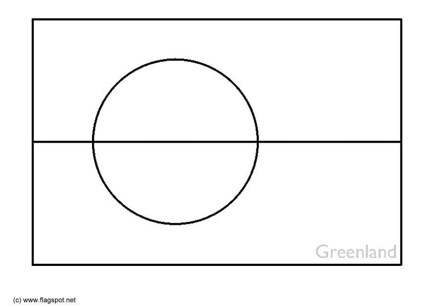Disegno da colorare groenlandia