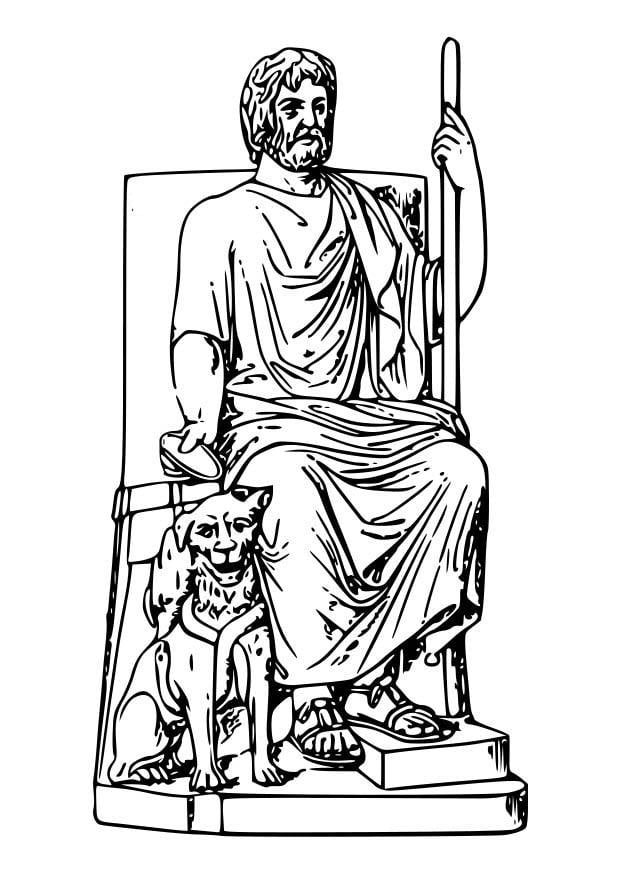 Disegno da colorare hades