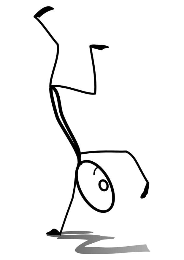 Disegno da colorare hip hop