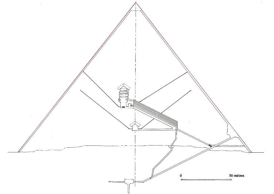 Disegno da colorare il grande piramide a ghiza