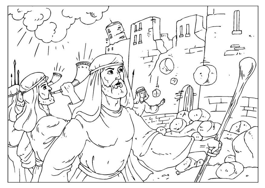 Disegno da colorare jerico