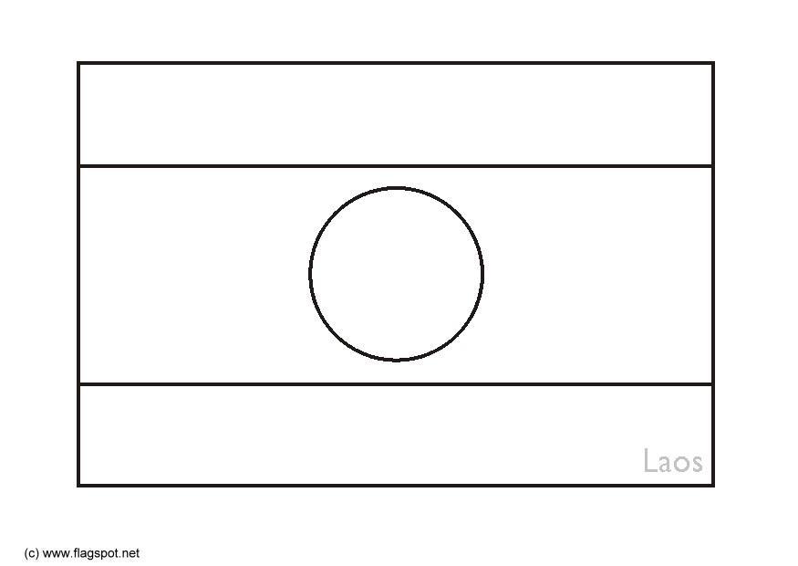 Disegno da colorare laos
