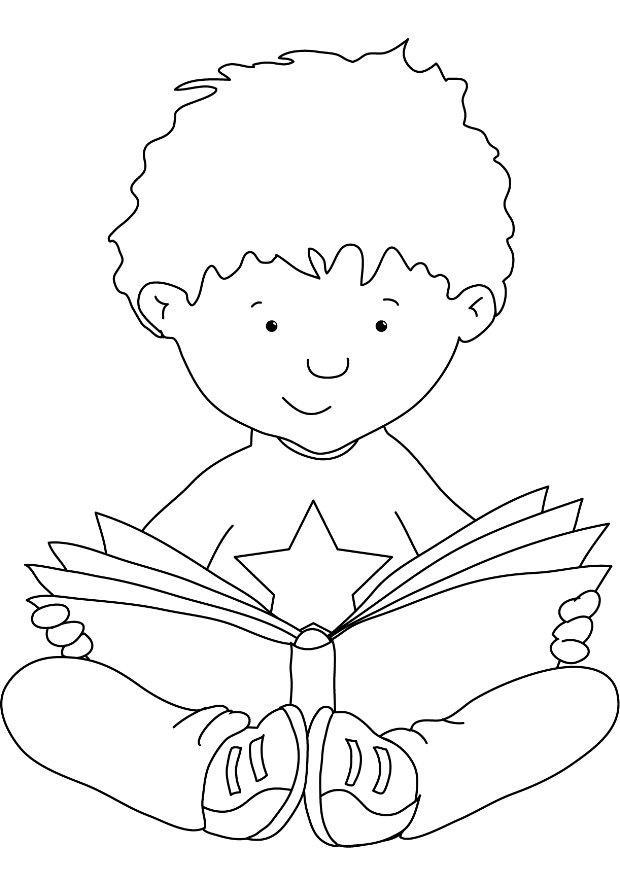 Disegno da colorare leggere