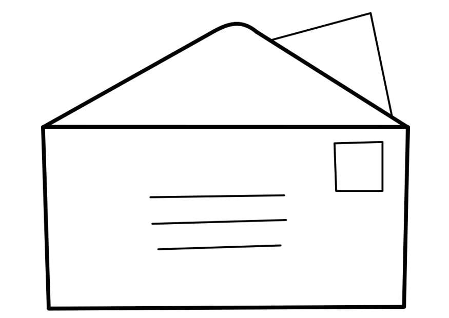 Disegno da colorare lettera