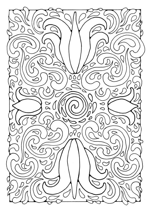 Disegno da colorare mandala1a