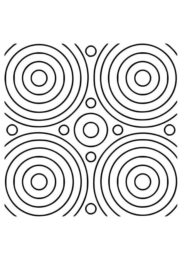 Disegno da colorare mandala24