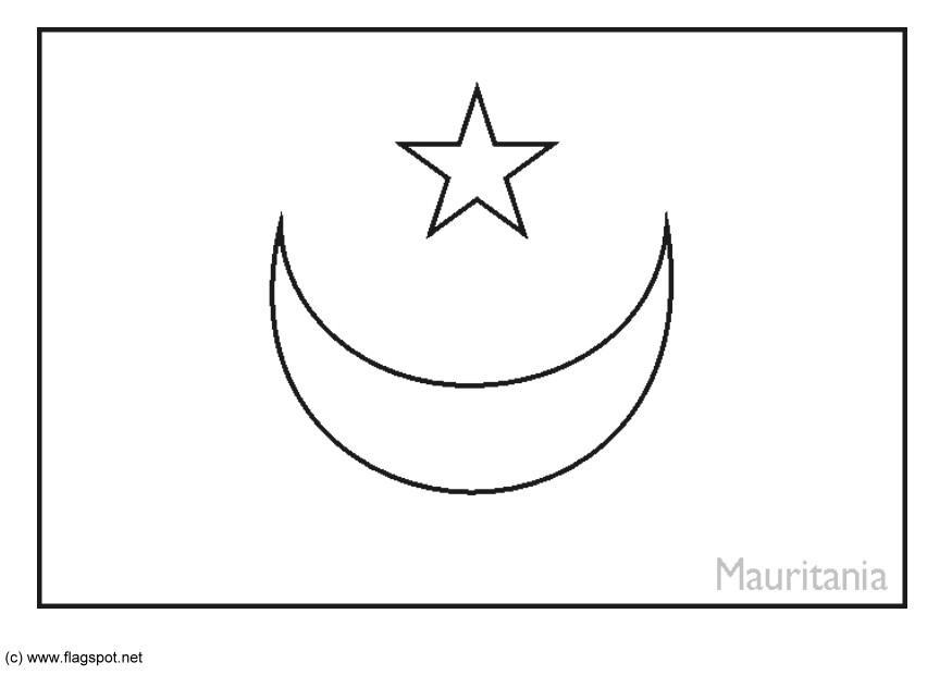 Disegno da colorare mauretania