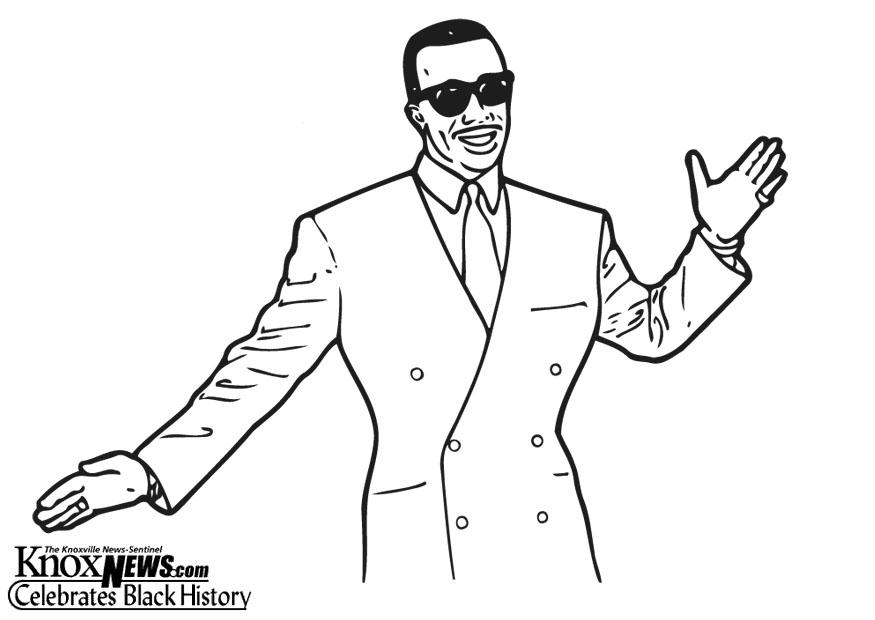 Disegno da colorare mc hammer