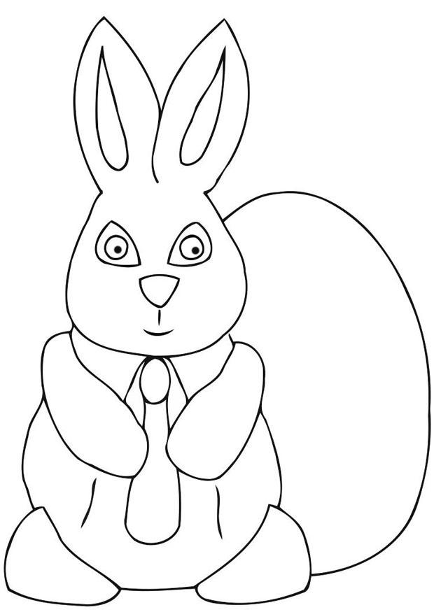 Disegno da colorare pasqua