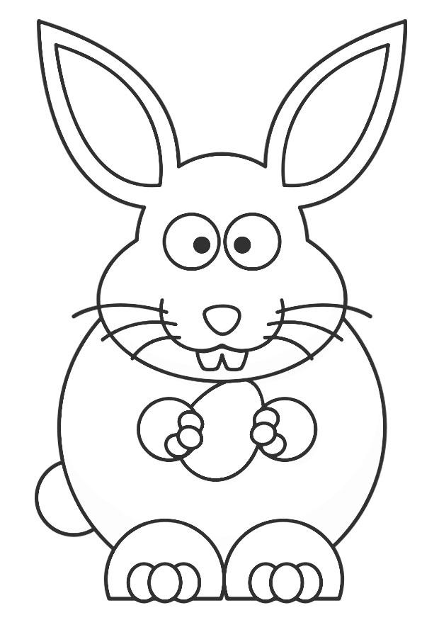 Disegno da colorare pasqua