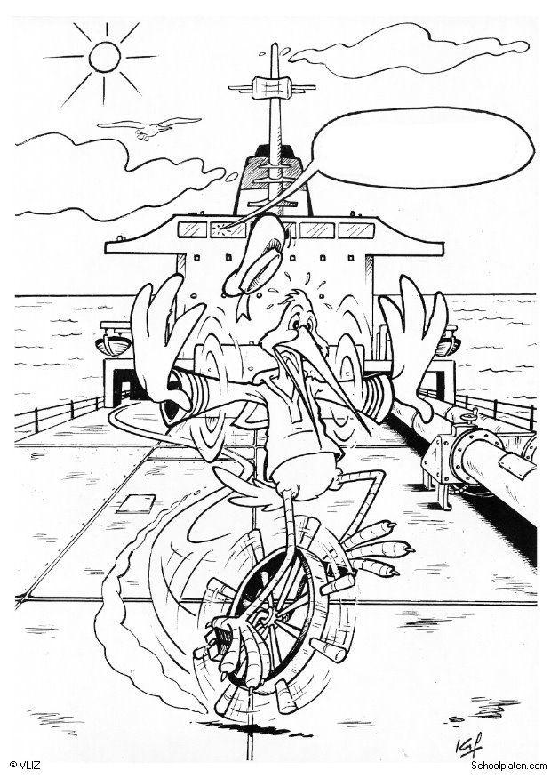 Disegno da colorare perdere il controllo