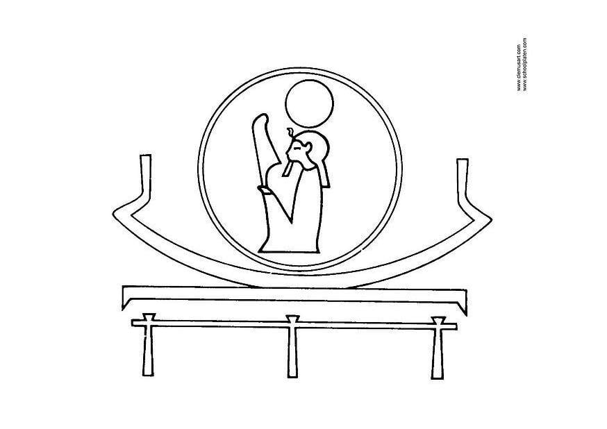 Disegno da colorare rebus