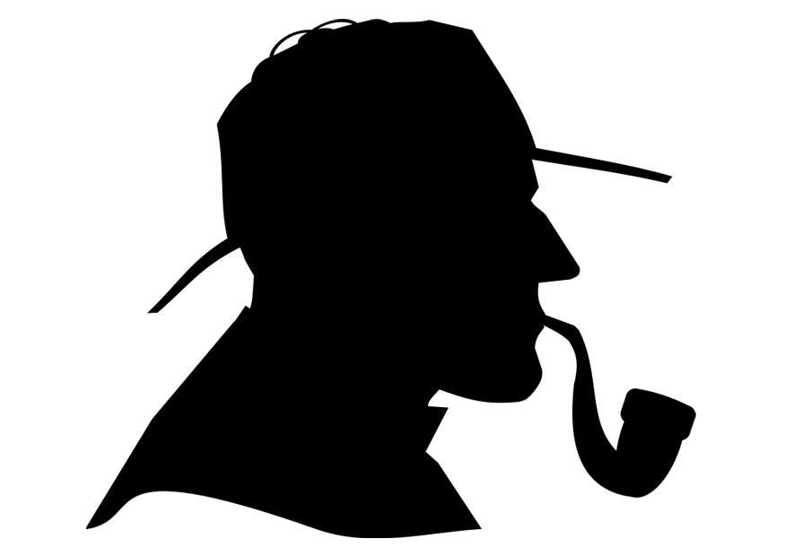 Disegno da colorare sherlock holmes