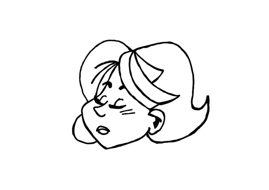 Disegno da colorare silenziosa