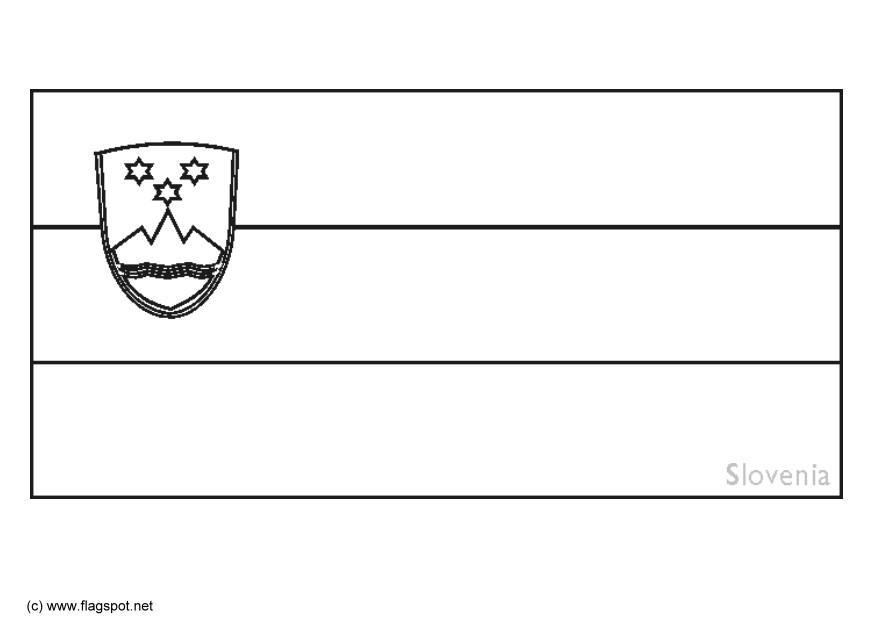 Disegno da colorare slovenia