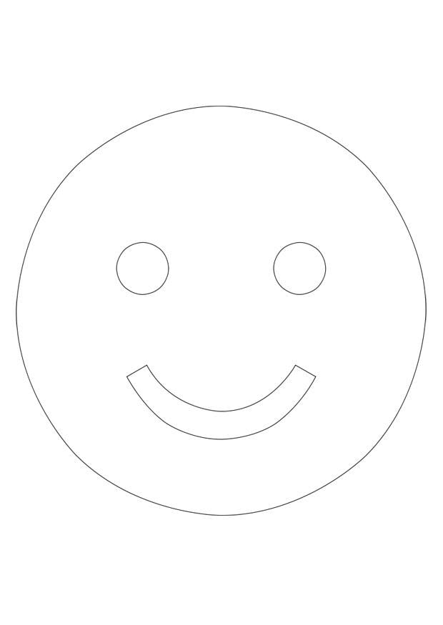 Disegno da colorare sorridere