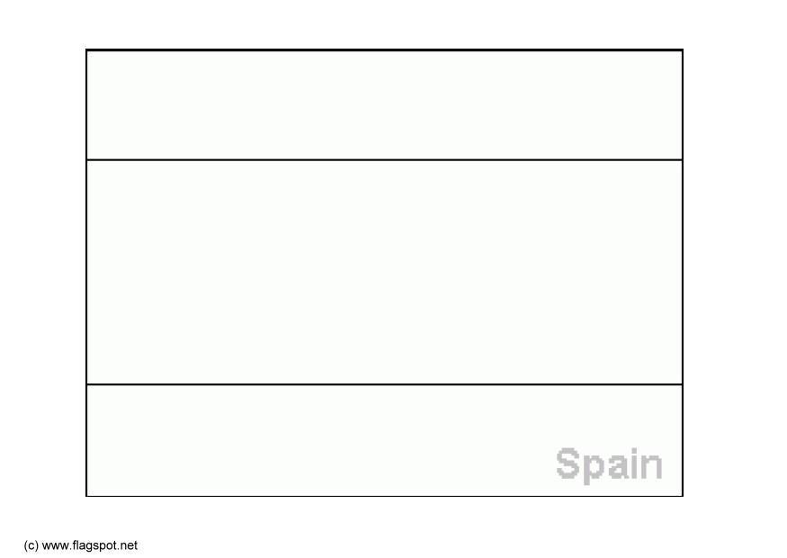 Disegno da colorare spagna